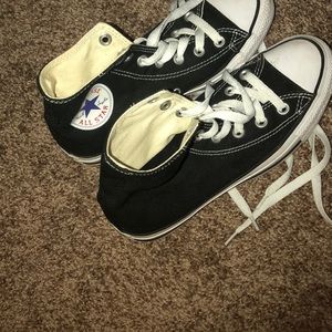 Black Converse (shoebox included)